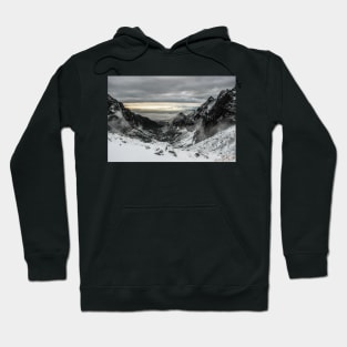 Winter in the mountains Hoodie